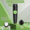BarberBoss Mens 3 in 1 Grooming Kit, Beard & Hair Trimmer for Men, Hair Clipper & Nose Hair Trimmer for Haircut, Mens Beard & Facial Groomer view 2