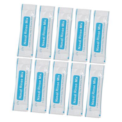 GALPADA Instant Nasal Wash Packets 2.7g X 40 Sachets 2 Boxes Iodine-Free Fine Saline Mix for Nasal Cleaning and Sinus Care