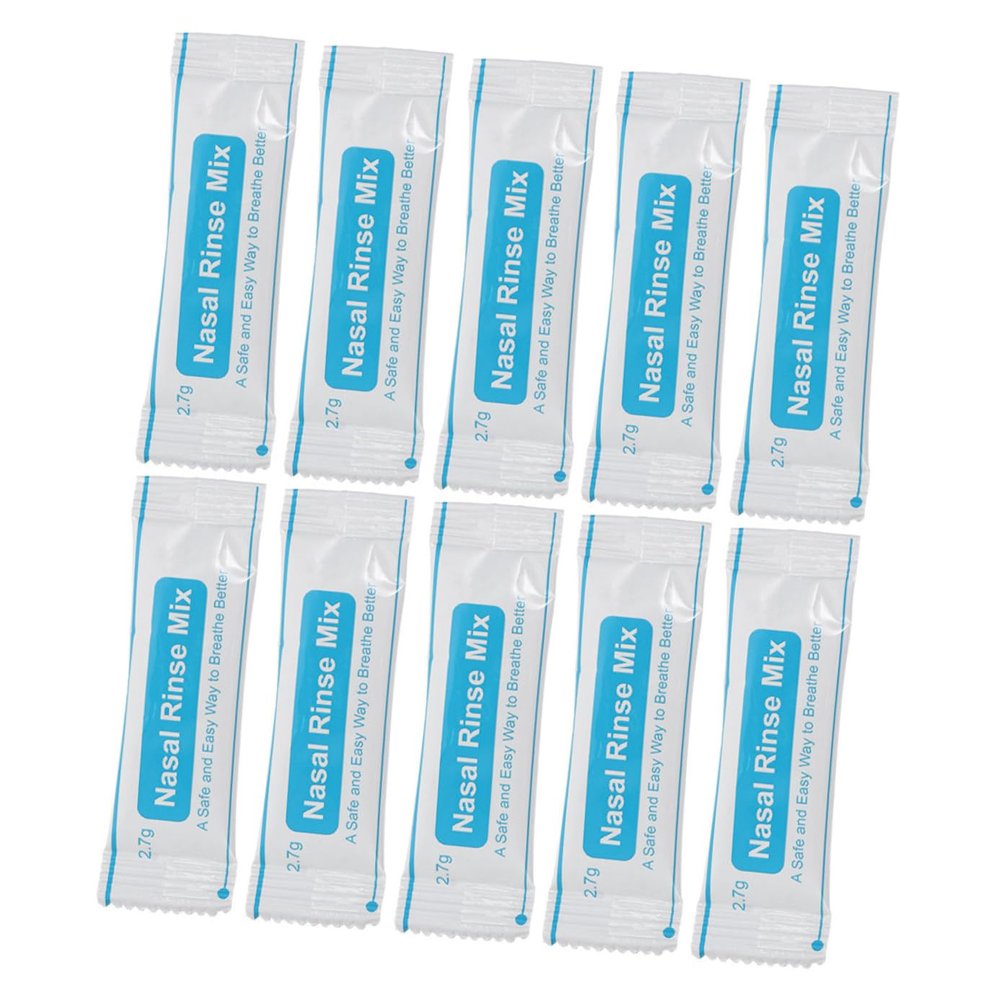 GALPADA Instant Nasal Wash Packets 2.7g X 40 Sachets 2 Boxes Iodine-Free Fine Saline Mix for Nasal Cleaning and Sinus Care