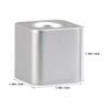 CLISPEED Base Aluminum Alloy Safety Stand Holder for Men Single Blade Organizer Countertop Bathroom Use view 2