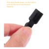 PACKOVE 50pcs Shoelace Cord Locks Set with 25 Black Plastic Spring Buckles and 25 Shoelace Tail Clips, Anti-slip Drawstring Cord Locks for Sportswear and DIY Shoe Accessories view 4