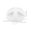 BESPORTBLE 4pcs Reusable Plastic Bed Sheet Detanglers for Washing Machine and Dryer, Anti-tangling Laundry Balls for Duvet Covers and Garments, White Dryer Sheet Separator view 2