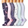 Compression Socks for Women and Men 15-20 mmHg 6 Pack Compression Stockings Circulation-Best Support for Medical,Running,Nursing,Athletic Flight Socks for Women 2026 view 1