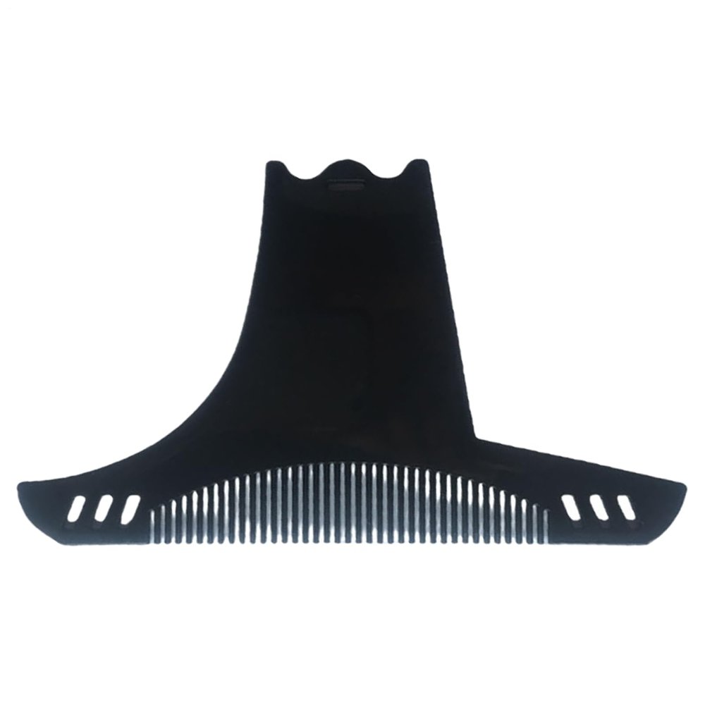 Beard Stencil Tool for Men Mustache Shaper, Trim Guide, Precise Shaping