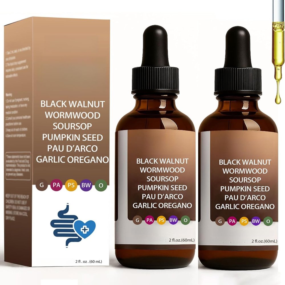 Black Walnut Mugwort Cleansing - Natural Plant - Boosts Energy- 2PCS