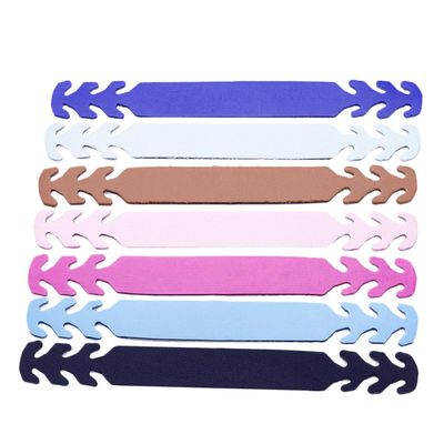 HOODANCOS 20pcs Adjustable S Mask Ear Hook Extender Straps with Soft Elastic Band Ear Mask Hanging Auxiliary Extension Rope for Comfortable Fit Random Color