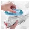 Shoe washing brush, Plastic Cleaning Brush For Shoes And Clothes 12.5x6x4cm Random Color view 4