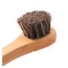 Shoe washing brush, Horse Hair Shoe Brush Natural Color 14x4cm view 1