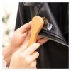 Shoe washing brush, Horse Hair Shoe Brush Natural Color 14x4cm view 4