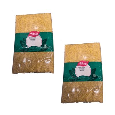 Village Bulgur Coarse 5KG Large Grain Wheat For Pilaf Natural And Vegan Product Of Turkey Pack Of 2
