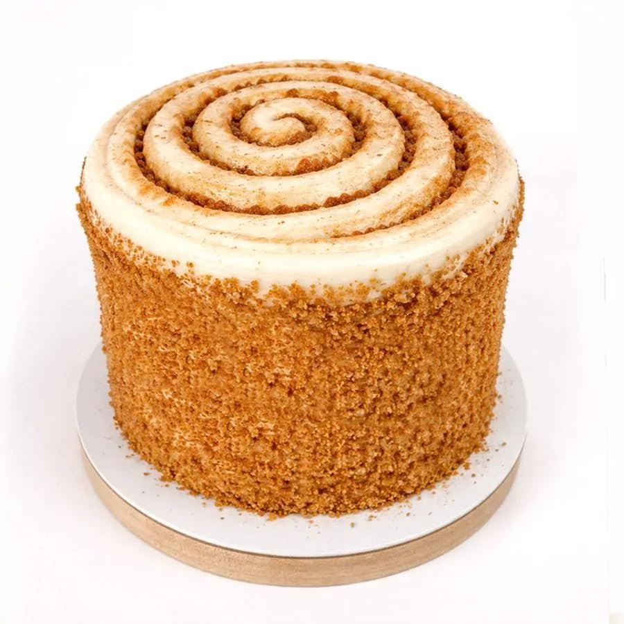 Cinnamon Bun Bento Cake - 5 inch | Freshly Baked Delivered To Your Door | UK Delivery