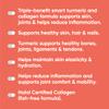 Biotell Collagen & Turmeric Liquid 5000mg (500ml) Hydrolysed Bovine Collagen Peptides Type I & III + Turmeric Extract (Curcumin) Liquid Collagen Drink for Joints, Skin, Hair & Nails view 2