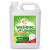 KCS Washing Up Liquid 5 Litre Concentrated Dishwashing Liquid | Powerful Grease Removal | Long-Lasting Family & Commercial Size view 1