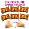 6 Pack We're Having A Baby Fortune Cookies | Fun Pregnancy Reveal & Baby Announcement Ideas | Surprise Family & Friends Gifts | Vegan, UK Baked | Colour Coded Wrapper | Baby Shower Favours view 2