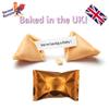 6 Pack We're Having A Baby Fortune Cookies | Fun Pregnancy Reveal & Baby Announcement Ideas | Surprise Family & Friends Gifts | Vegan, UK Baked | Colour Coded Wrapper | Baby Shower Favours view 3