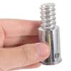 BIUDECO 8pcs Threaded Tip Replacement Kit for Mop and Broom Handle Adapter, Aluminium Alloy Metal Pole Handle Replacement, 0.98 Inch Threaded Pole End for Home and Commercial Cleaning view 4