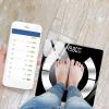 Accurate USB Smart Weight Scale - Body Fat Scale For Personal Care | Digital Body Composition Monitor For Bathroom Gym Fitness Home Office Travel - Ultra Thin 2cm Tempered Glass 180kg Capacity view 3