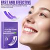 Purple Teeth Whitening Strips, Purple Whitening Strips, Gentle Care Teeth Whitening Kit for Sensitive Teeth Stain Removal,30 Mins Fast Results Tooth Whitening Strip Solution (7pcs) view 2