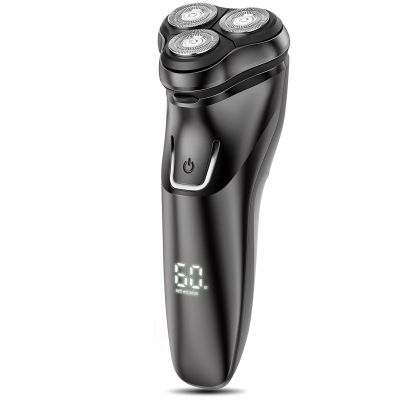 Electric Razor for Men Cordless: Wet & Dry Rotary Shaver - 4D Flexible Floating Head - Waterproof Pop up Trimmer & Precision Blades, USB Fast Charging Men's Shaver for Sensitive Skin Care
