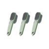 Shoe washing brush, Double-Sided Shoe Brush For Leather And Clothes Multicolor 20cmx4.5cm(Light Green 3pcs) view 1