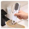 Shoe washing brush, Double-Sided Shoe Brush For Leather And Clothes Multicolor 20cmx4.5cm(Light Green 3pcs) view 4