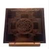 Rudrashiv Blessing Pratyangira Devi Yantra in Pure Copper Activated & Energized (4 Inch) view 1