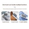 Shoe washing brush, Double-Sided Shoe Brush Grey Green 20cmx4.5cm(StyleB-1pc) view 4
