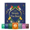 Pukka Herbs Premium Herbal Tea Selection Gift Set Box with Simply The Best Sleeve, Self-Care Eco-Friendly Selection, 45 Tea Bags, 9 Delicious Flavours view 1