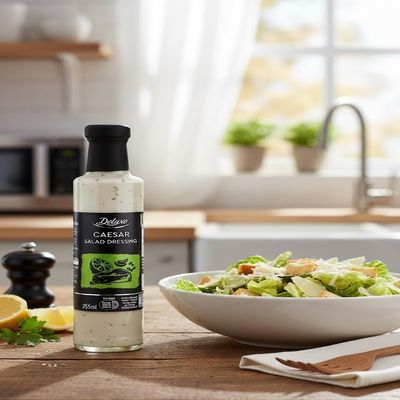 Fakhri Premium Caesar Salad Dressings 255ml | Creamy Dressing for Salads, Wraps & Meals