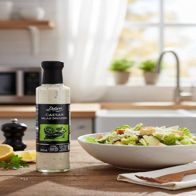 Fakhri Premium Caesar Salad Dressings 255ml | Creamy Dressing for Salads, Wraps & Meals