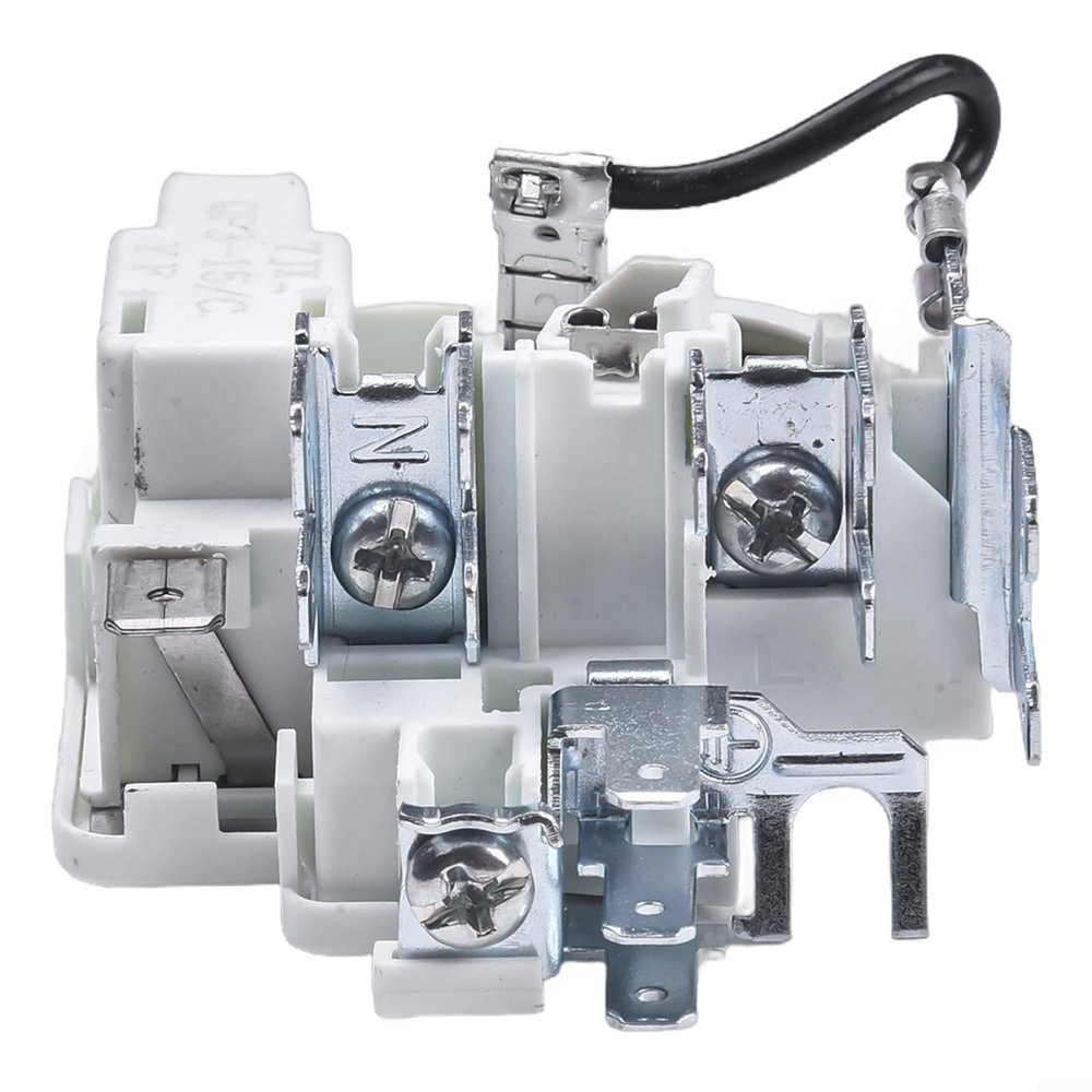 PTC Starter Relay QP3-15/C Compressor Overload Protector for Refrigerator Parts, Professional Grade Plastic and Metal Replacement Component