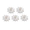 5Pcs Reusable Silicone Laundry Balls for Automatic Washing Machine Stain Removal and Clothes Wrinkle and Knot Prevention (white) view 2