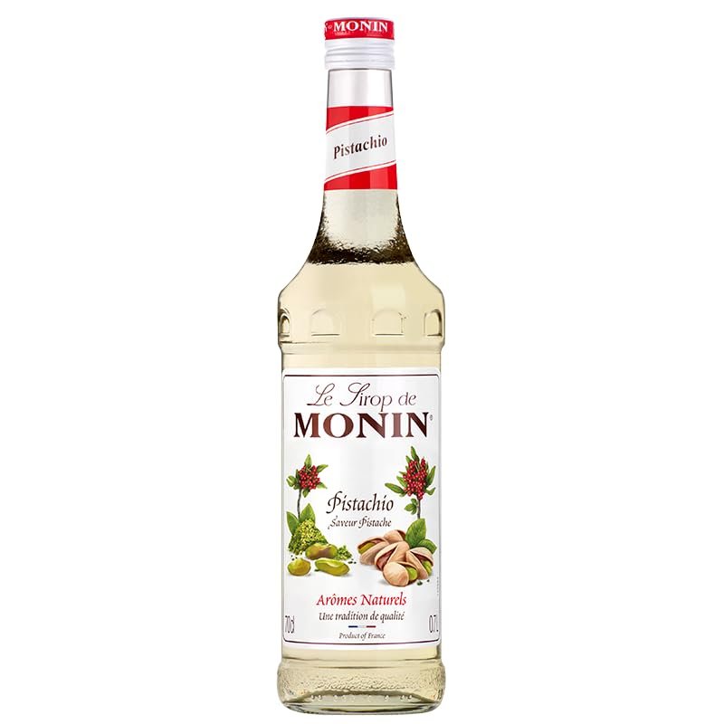 Pistachio Coffee Syrup, 25cl, Gourmet Nutty Flavour for Coffee Monin, Milkshakes, Baking and Cocktails