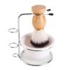 Bewinner Shaving Brush Holder Soap Bowl Multifunctional Shaving Tools Set for Men Save Place and Prolong Service Life Facial Care At Home Aluminum Alloy view 2