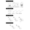 Bewinner Easy-to-Use Nose Wax Kit with 20 Wax Sticks and Measuring Cup for Removing Nose and Eyebrow Hair At Home view 2
