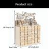 Uqezagpa 24 Compartment Wooden Advents Calendar for Festives Decorations Not Tools Assembly Christmas Countdowns Ages Christmas Countdowns Calendar Decoration view 3