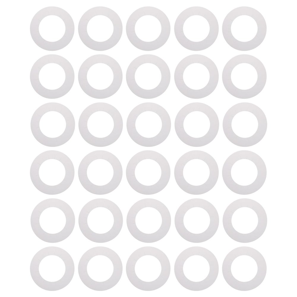 Amosfun Waxing Machine Paper Pads White Protection Pads for Hair Removal Wax Pot Protector 30pcs (3 Packs of 10) Disposable Cleaning Slip Mats for Salon and Home Use