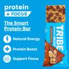 TRIBE Protein + Focus Flapjack Bars - Choc Caramel (12 x 55g) | Vegan Protein Bar | Lion's Mane, Ginseng + 9 Nutrients For Clarity & Natural Energy | Healthy Snack, Source Of Fibre view 4