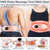 Back Massagers for Pain with Heat,Heat Pads for Pain Relief,Portable Heated Lower Back Massager with 3 Heating Levels for Knots,Maia Cordless USB Rechargeable Muscular Back Pain Relief Products Pink view 2