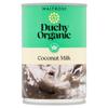 Waitrose Duchy Coconut Milk, Thai Coconut, 400ml (6 Tins (6x 400ml)) view 1