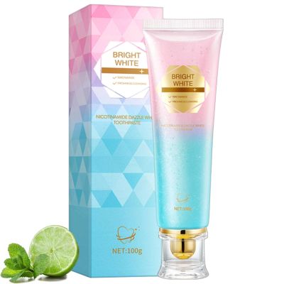 Luvra Niacinamide Toothpaste, Luvra Toothpaste, Teeth Whitening Toothpastes, Teeth Whitening & Deep Cleaning Care, Fresh Breath and Bright Tooth (1)