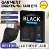Black Fabric Dye Sheets for Black Clothes, 10 Sheets/Box Washing Machines Fabric Dye Tablets, Blackening Restore Color Sheets, Renew & Dye Up Your Clothes, Easy to Use (1box) view 3
