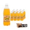 Bigga Flavoured Soft Drink Variety in Apple, Orange, Grape, Pineapple, Cream Soda & More | Sparkling Fizzy Summer Refreshing, Fruity Carbonated Party Bottles (Jamaica Kola 600ml - Pack 12) view 2