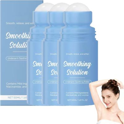 Smoothing Solution Ingrown Hair Treatment,Razor Bumps Treatment For Women & Men, For Underarms, Shaving Cream Women,Bikini Line & Legs, Moisturizing And Soothing SkinEasy To Use. (3pcs)