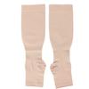 Breathable Open Toe Compression Stockings, Sweat Absorbent Nylon Fitness Socks, Lightweight Slim Leg Socks with Moderate Pressure for Hiking Running Outdoor Sports (M) view 1