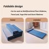 Portable Memory Foam Mattress with Washable Cover, Foldable Design for Travel, Camping, and Home Use, Comfortable and Versatile Sleep Solution view 3