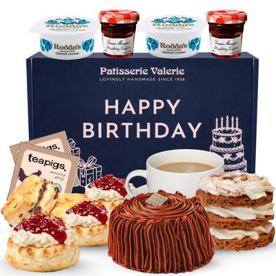 Patisserie Valerie Happy Birthday Cream Tea for Two