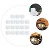SUPVOX 18pcs Reptile Calcium Block Minerals Portable Turtle Calcium Cube Household Cubes Turtle Accessory for Fish Tank Water Conditioner view 3