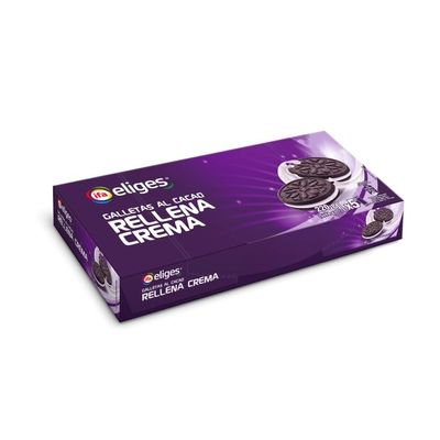 Cocoa Cream Biscuits 220g IFA Eliges Pack of 5 | Chocolate Cream Filled Sandwich Biscuits | Sweet Snack for Tea Time