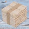Aramox Natural Wood Ice Cream Sticks 400pcs for Kid Hand Craft Wooden DIY HandMade Sticks for Birthday Art Party view 2